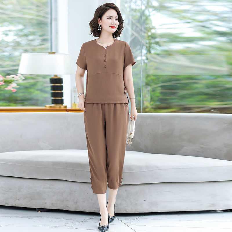 Đồ bộ trung niên nữ mặc nhà, quần áo trung niên cho mẹ, chất liệu mềm mát, thấm hút mồ hôi cực tốt, CÓ SIZE LỚN