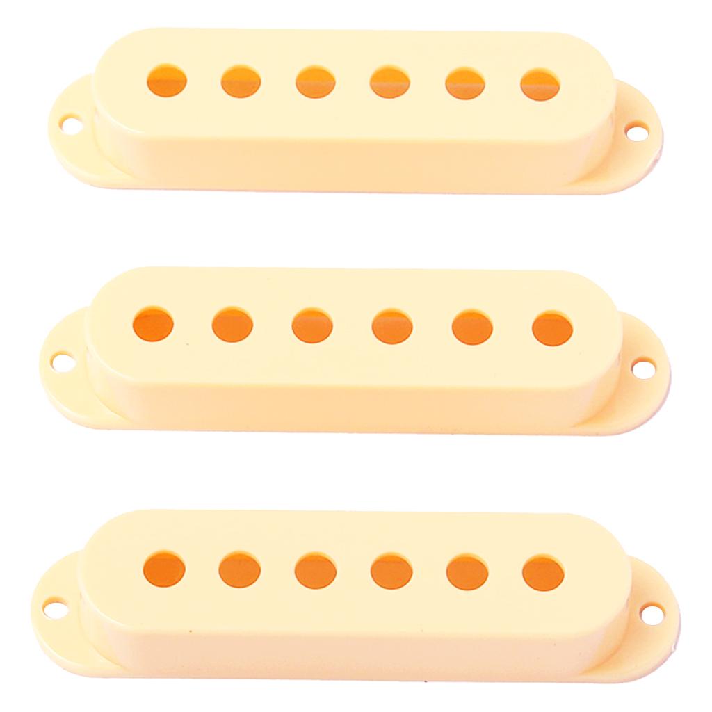 Guitar Humbucker Pickup Cover 48mm 50mm 52mm Yellow