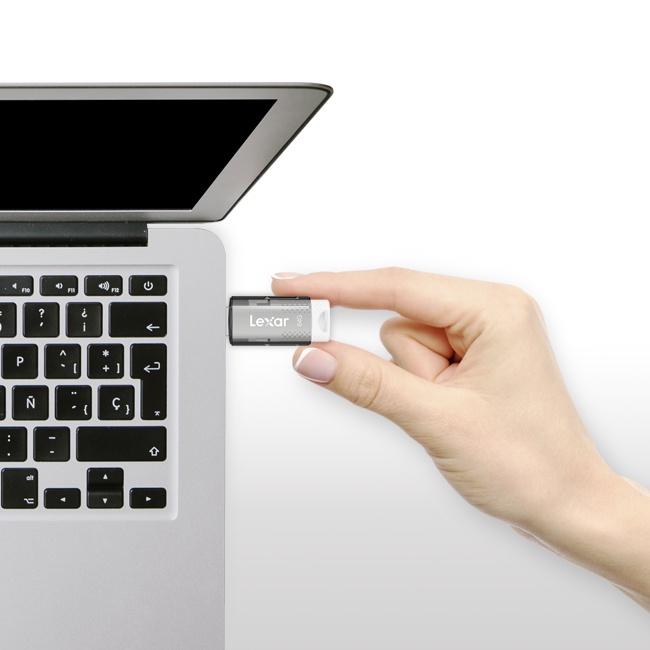 USB 2.0 Lexar JumpDrive S60 - 64GB, tương thích tốt với PC, MAC, hàng chính hãng