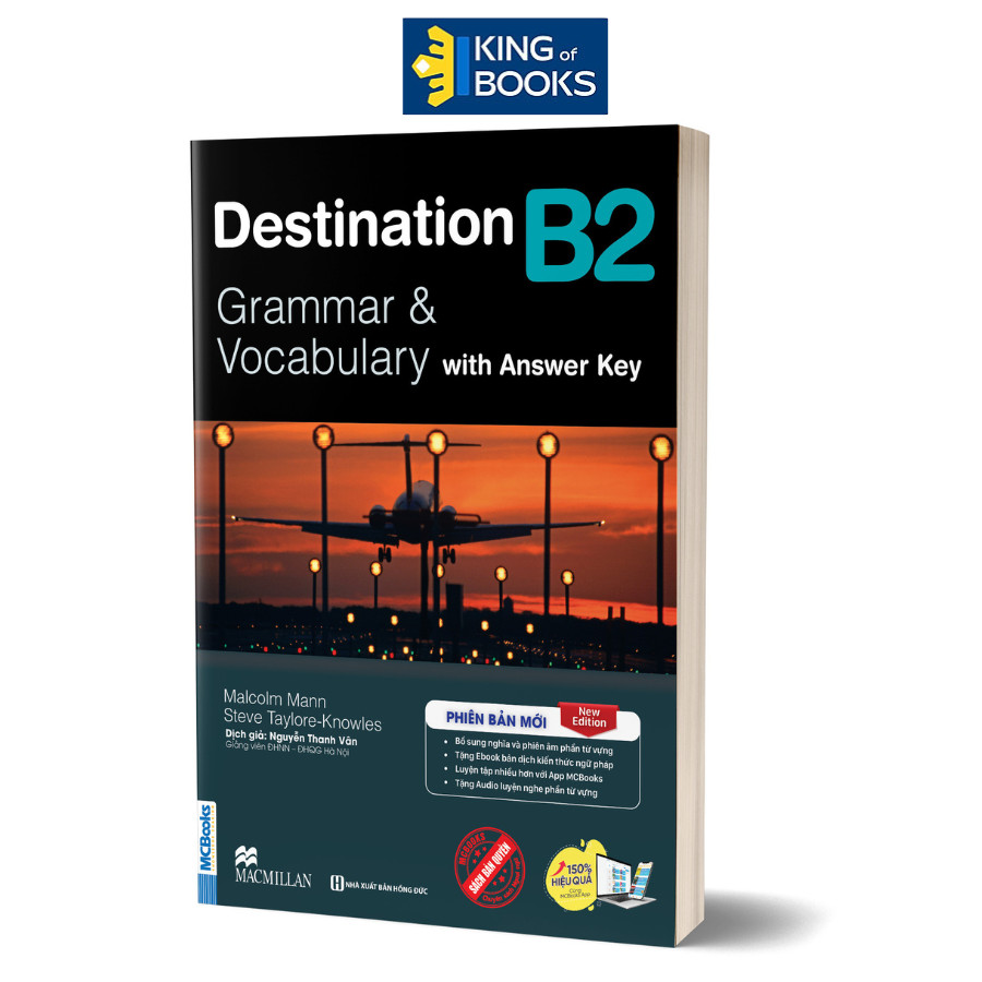 Combo 2 Cuốn Sách Destination B1 & B2 Grammar and Vocabulary Kèm Đáp Án