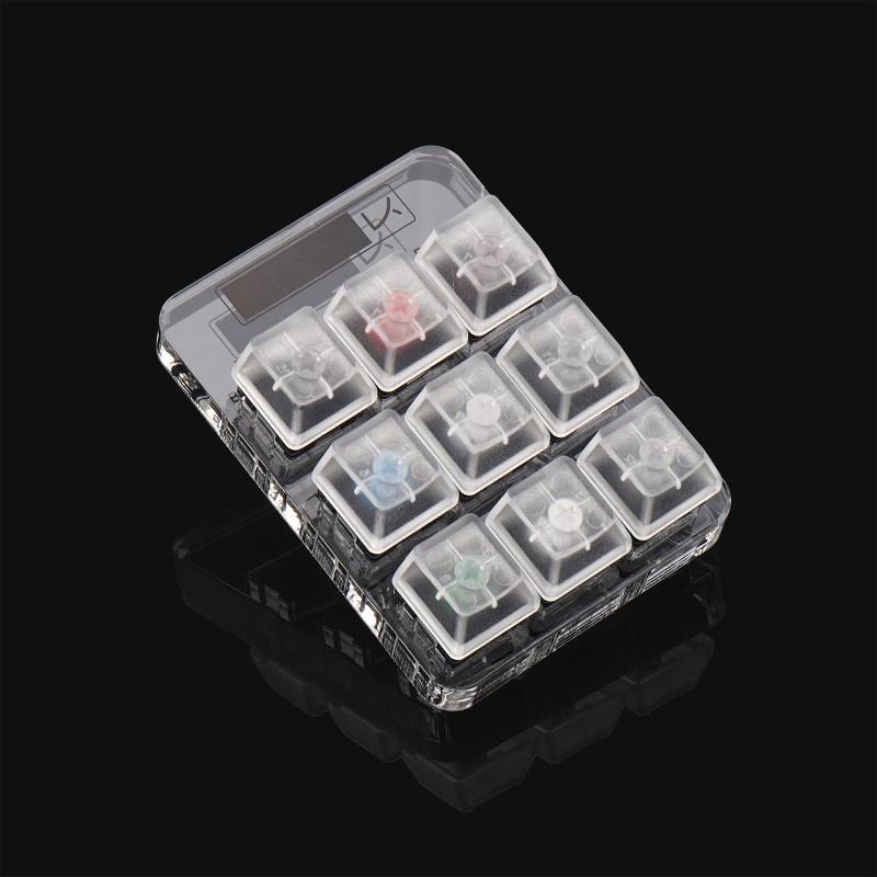 HSV Transparent Lettering Keycaps Testing Tool Cherry 9 MX Switches Keyboard Tester