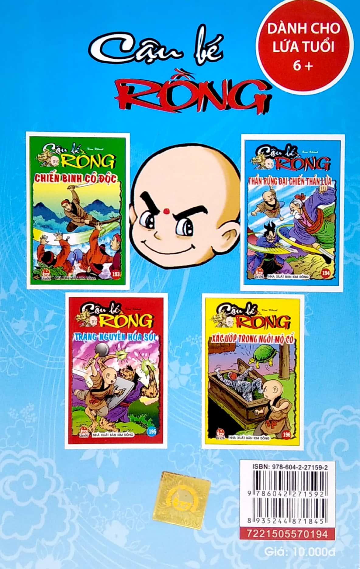 Cậu Bé Rồng - Tập 194: Thần Rừng Đại Chiến Thần Lửa