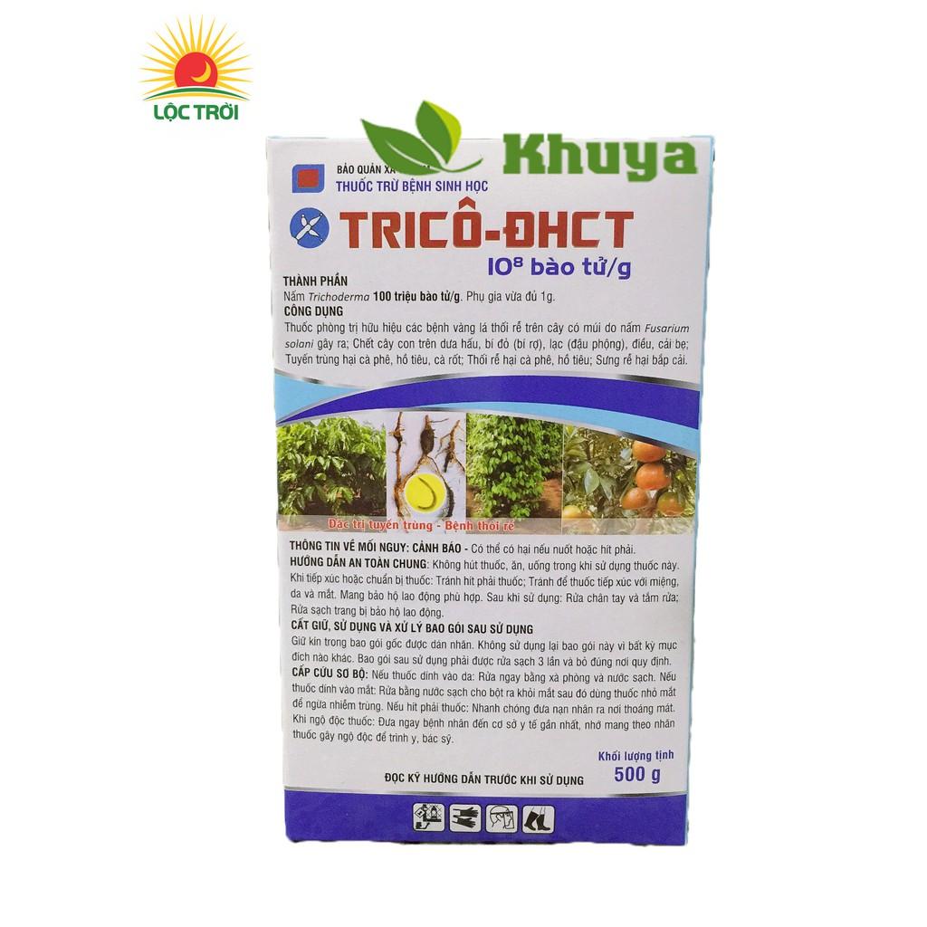 Thuốc trừ bệnh sinh học Trico ĐHCT 500gr Trichoderma