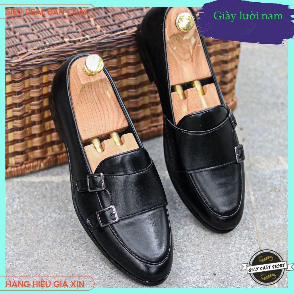 Giày lười nam giá rẻ da trơn giày da nam hàn quốc - L191