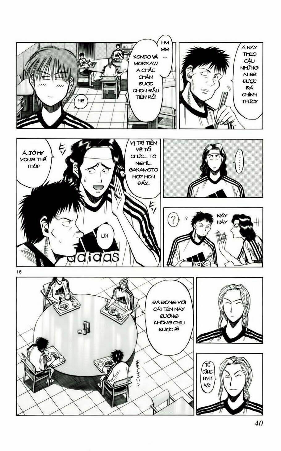 vũ điệu trên sân cỏ - fantasista chapter 55 15