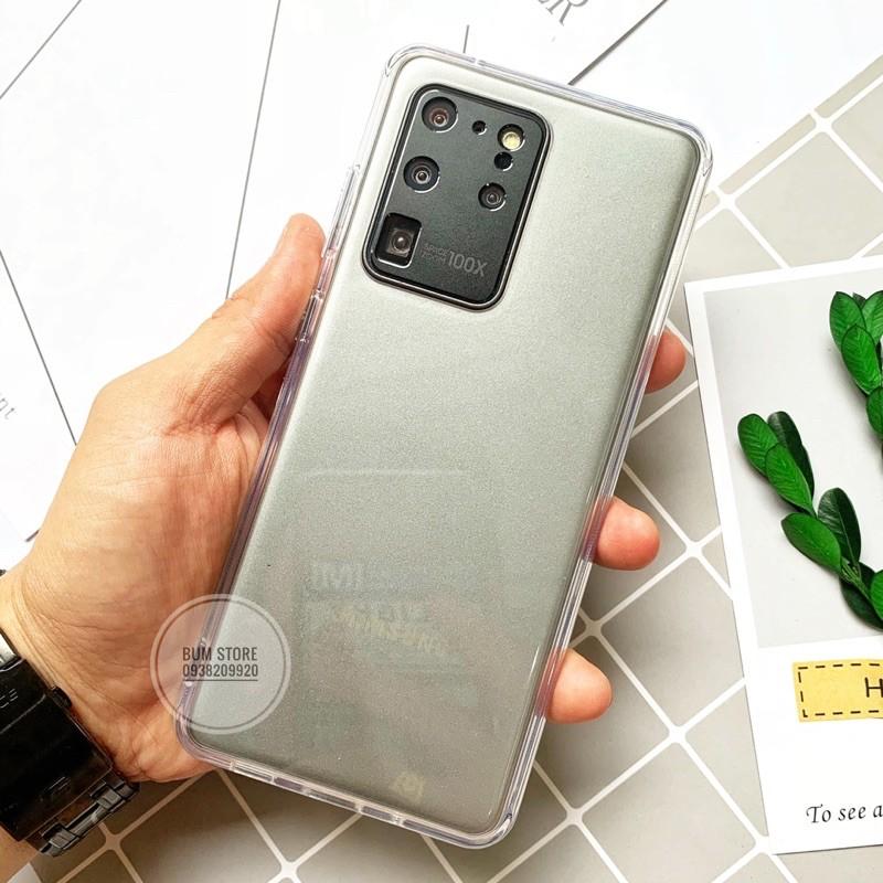 Ốp Lưng Trong Cứng Viền Dẻo Cho Samsung Note 20 Ultra / Note 20 / S20 Ultra / S20+ / Note 10+ / Note 10 / S10+ / S10