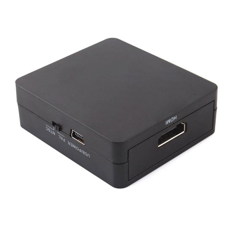 SOAIY Bộ chuyển đổi tín hiệu từ HDMI sang AV Mini - Hàng Nhập Khẩu
