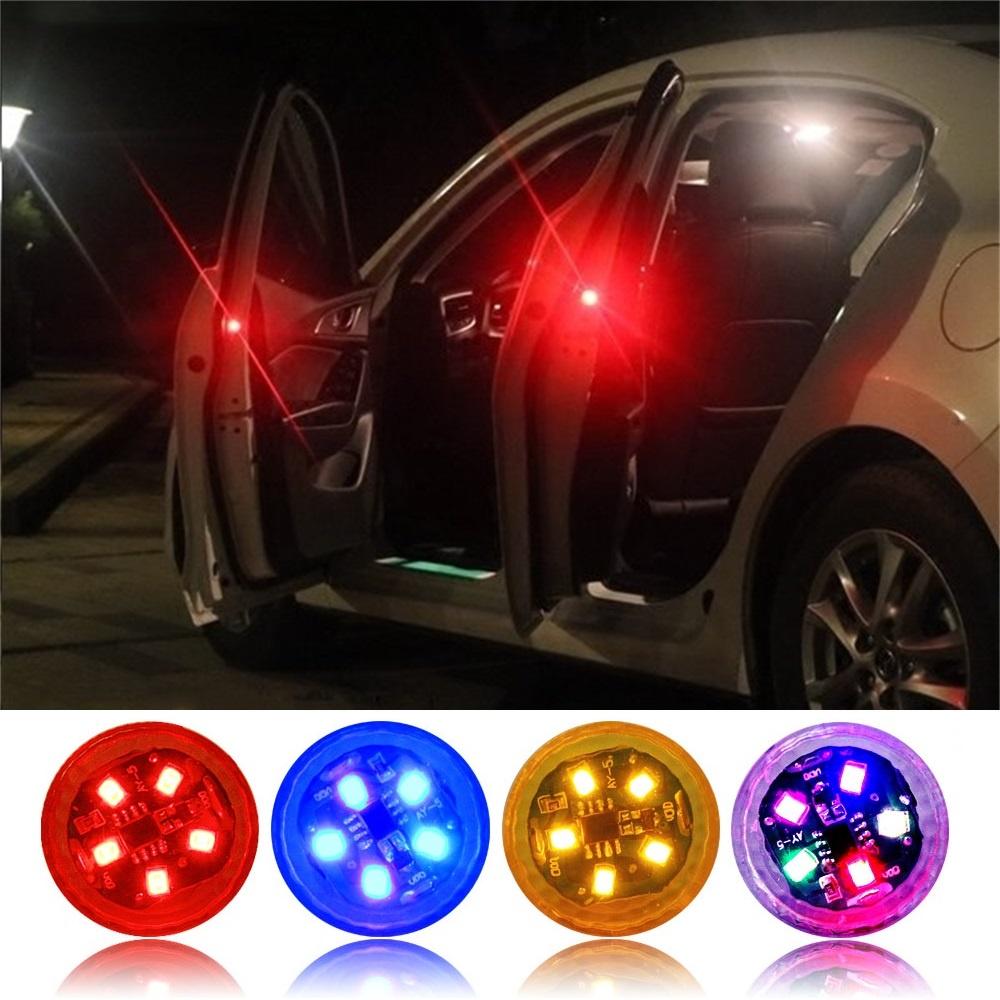 Đèn LED cảnh báo chống va chạm gắn cửa cho xe hơi