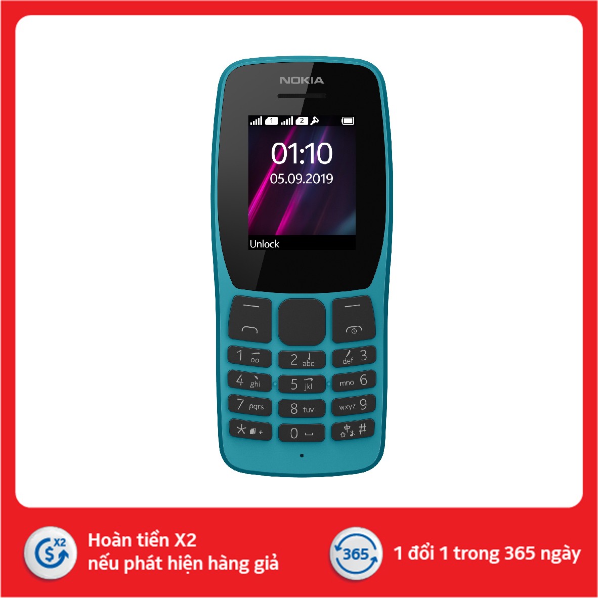 Điện thoại Nokia 110 - Hàng chính hãng