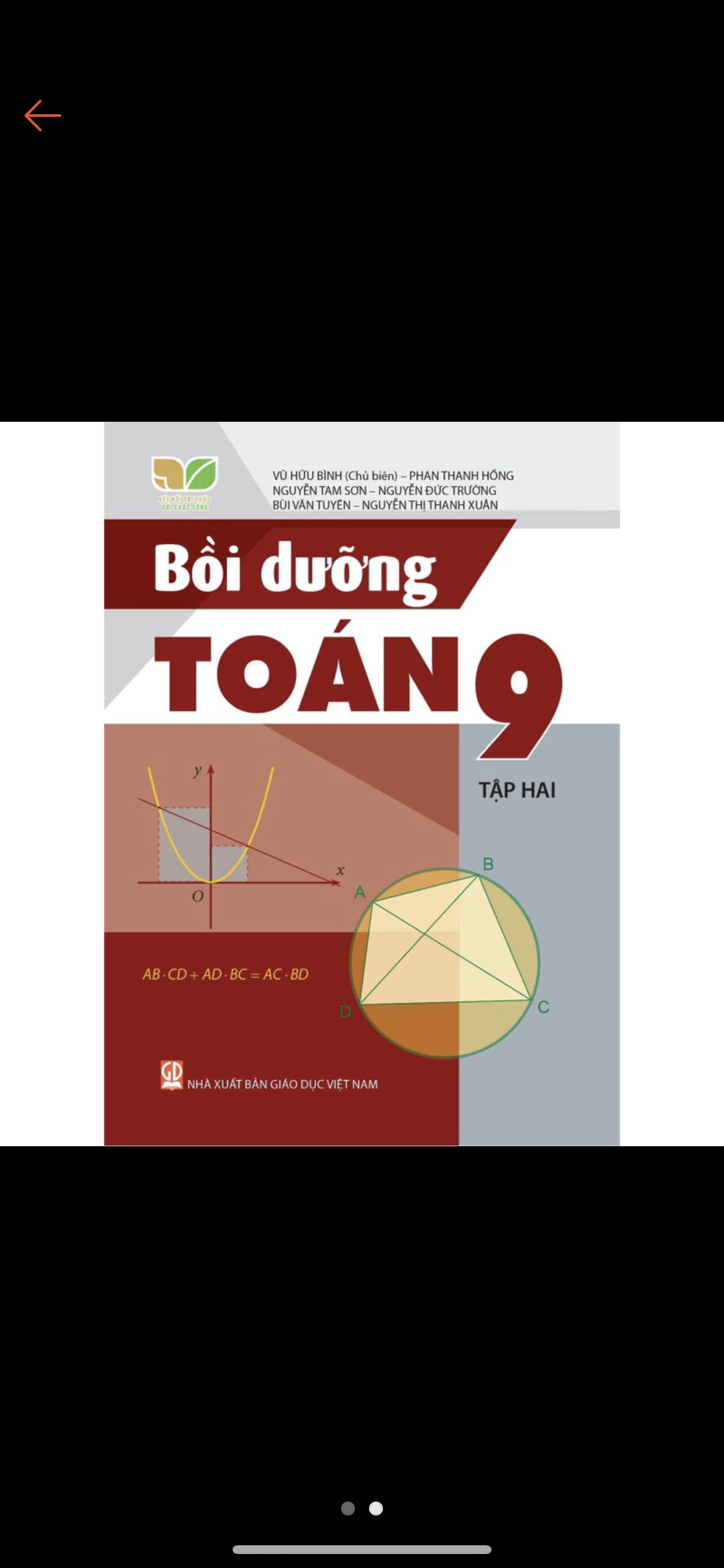 Sách: bồi dưỡng toán 9 tập 2( kết nối)