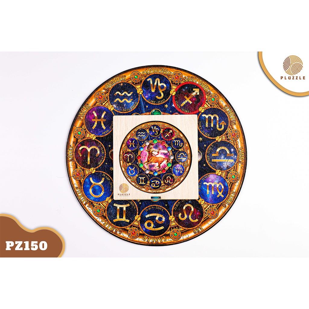 Bộ xếp hình gỗ thông minh puzzle đồ chơi ghép hình 12 Cung Hoàng Đạo – Cung Nhân Mã – PZ150