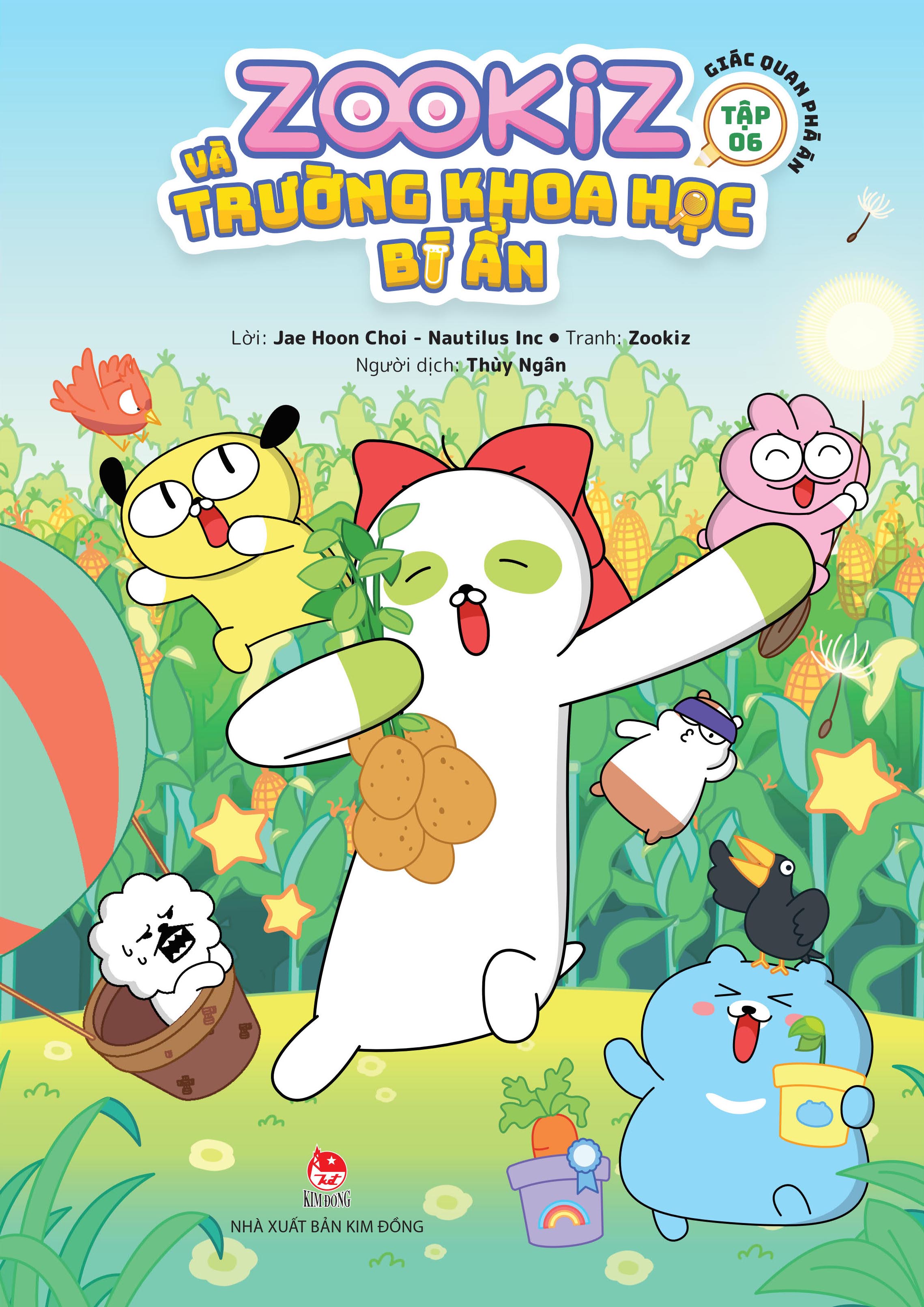 Sách Zookiz Và Trường Khoa Học Bí Ẩn - Tập 6: Giác Quan Phá Án