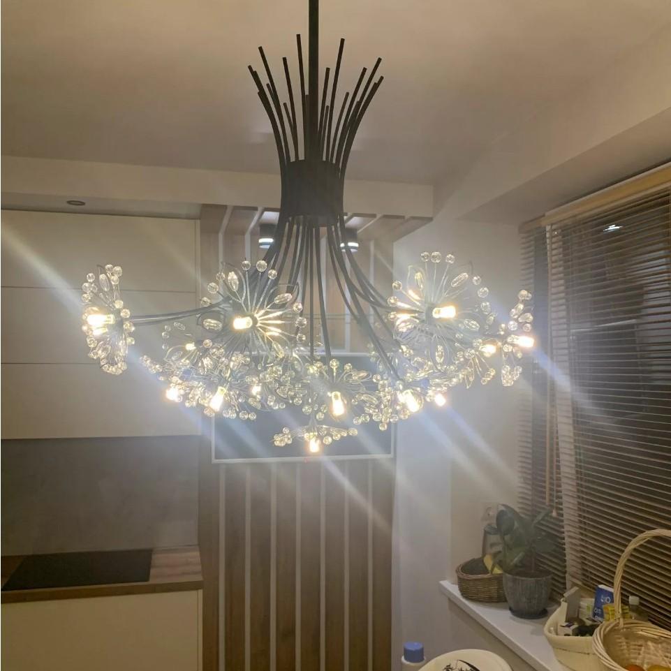 Đèn chùm thả bàn ăn, phòng khách hình bó hoa THCN 105A-20, THCN 104A-20