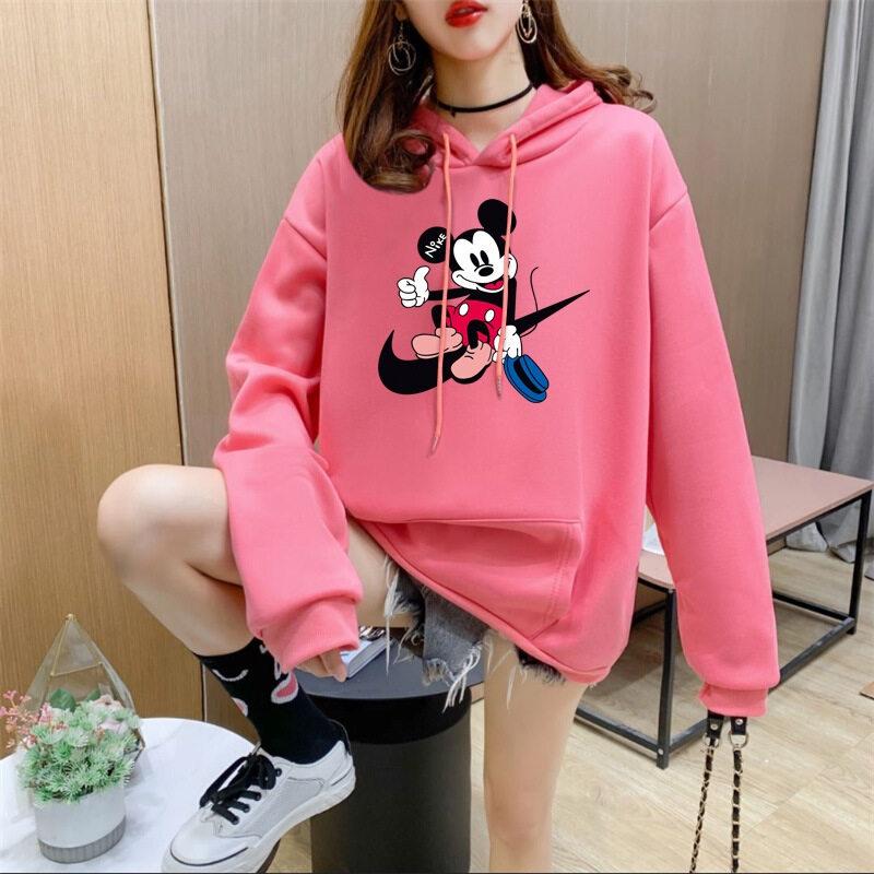 Áo Hoodie Lông Cừu Dáng Rộng Phong Cách Harajuku Thời Trang Thu Đông Lzd1584 Cho Nam Và Nữ