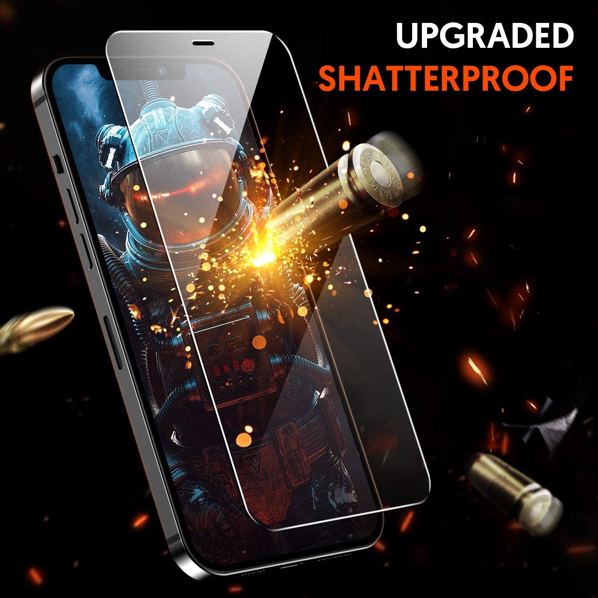 Miếng dán kính cường lực dành cho iPhone 13 Pro Max hiệu HOTCASE HBO - hàng nhập khẩu