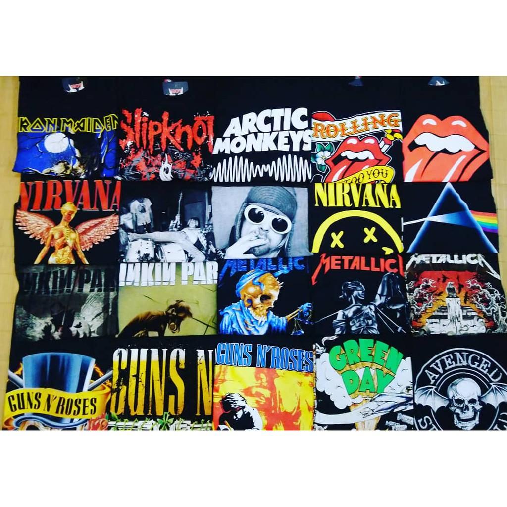 Áo Rock band tee: áo phông 100% cottong - hàng Thái Lan - Kurt Cobain Nirvana NTS 302