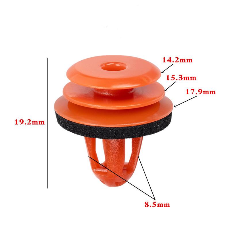 Chiếc chốt nhựa tappli POM cho cửa xe oto có Gioăng cao cấp phù hợp nhiều dòng xe