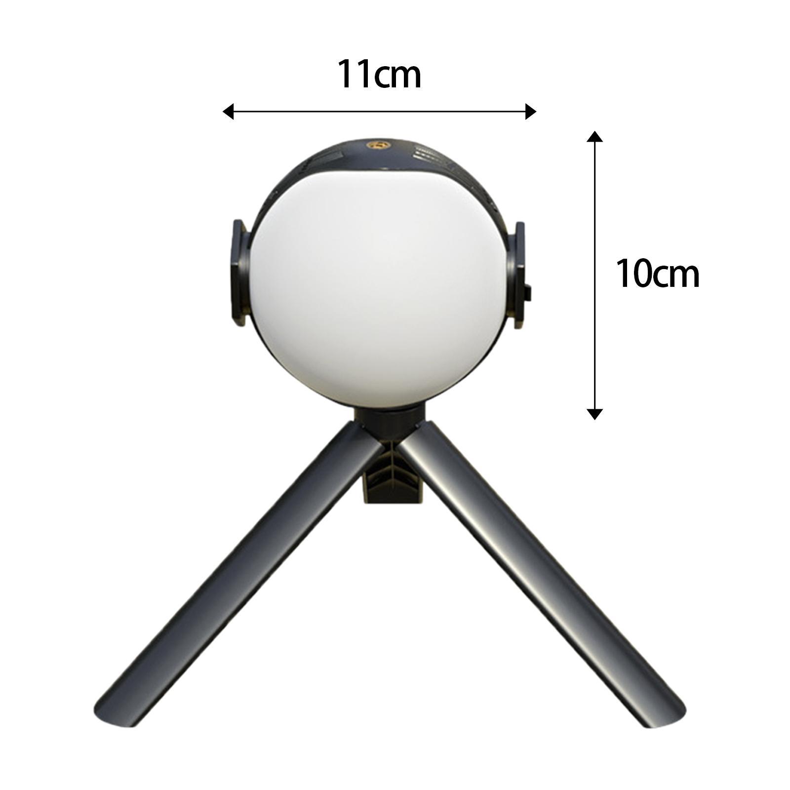 Camping Lantern Rechargeable Globe Table Lamp with USB Port with Tripod and Strap Water Resistant LED Camping Tent Light for Emergency Party