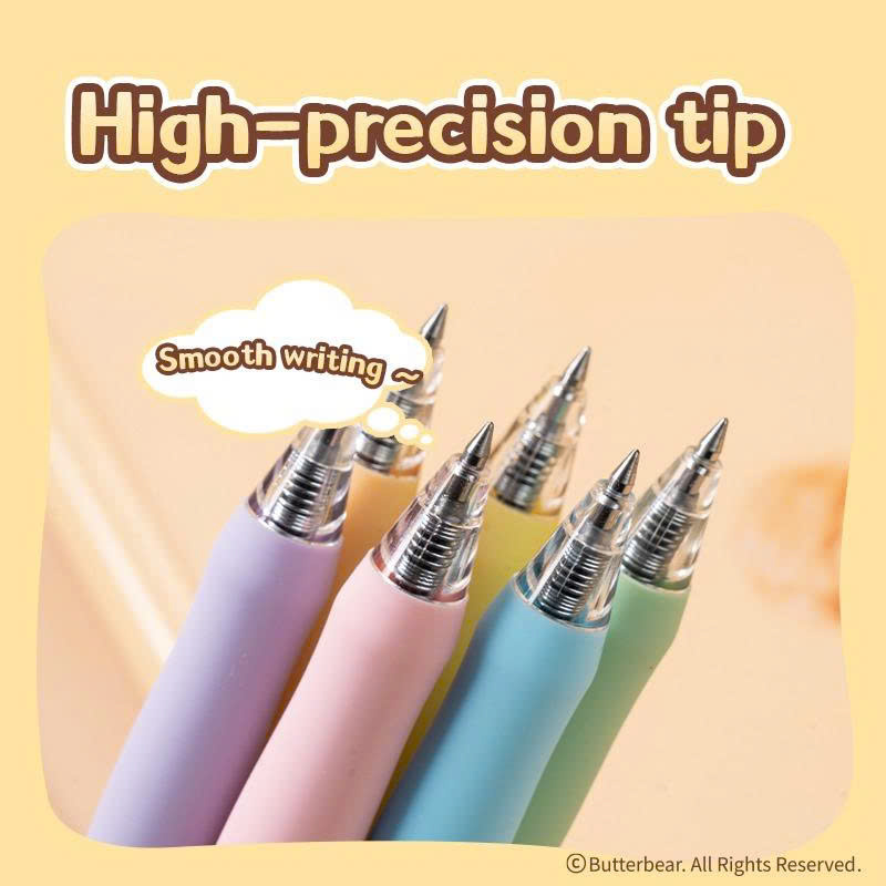 Bút gel 0.5mm Túi Mù Deli EHY003 ButterBear