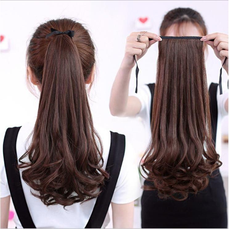 Tóc cột xoăn đuôi W-1 Wina 38CM - 48cm