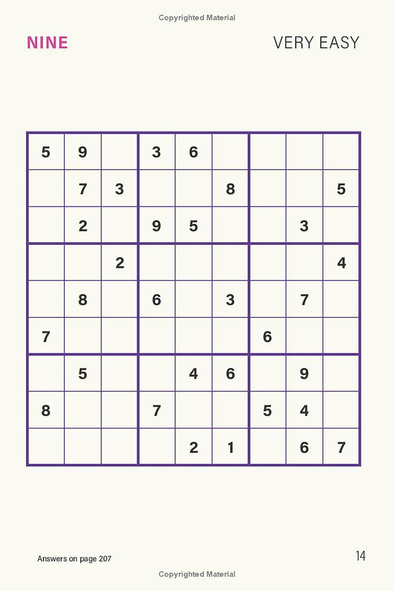 Sách ngoại văn: 200 Stress - Relieving Sudoku Puzzles To Sharpen Your Mind