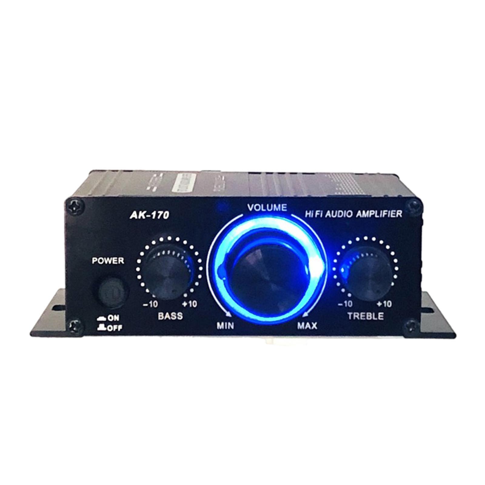 Surround Sound Mini  Sound  Amp Speaker  12V FM USB