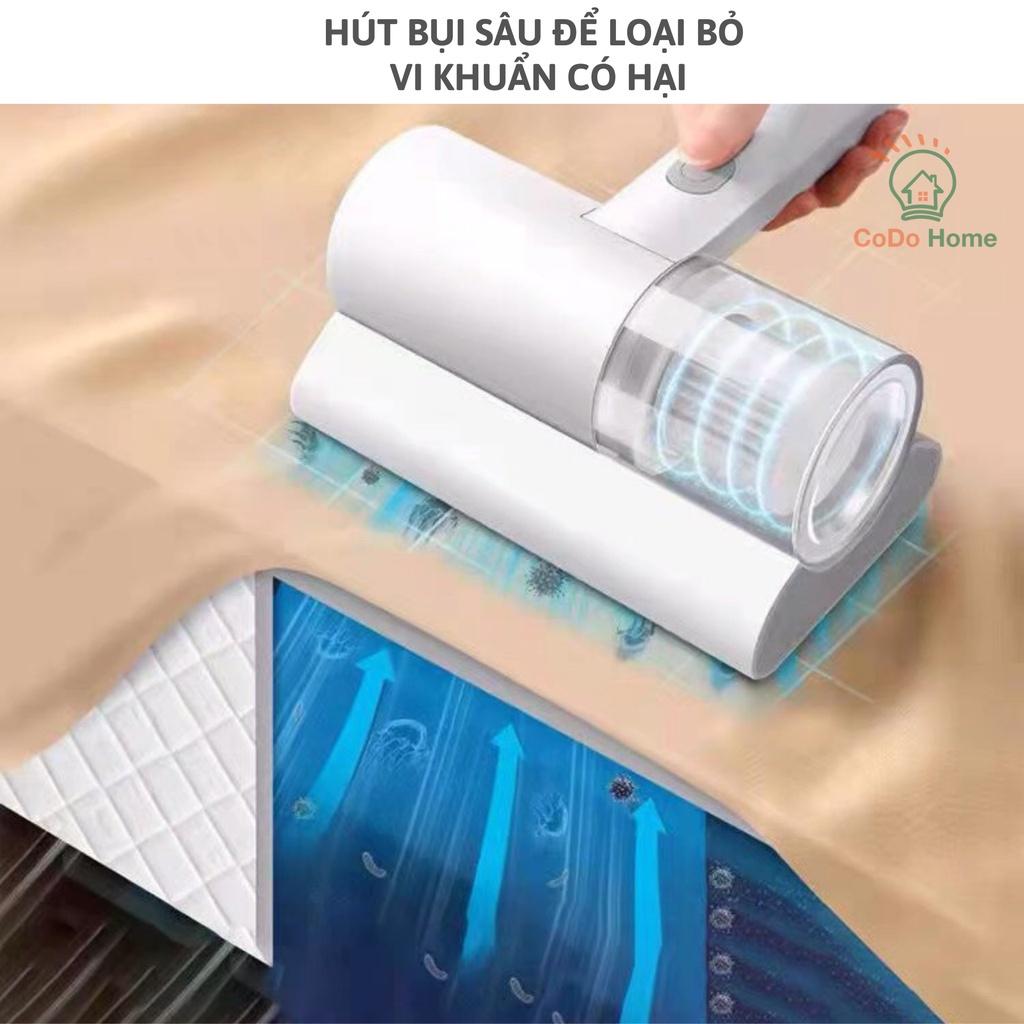 Máy Hút Bụi Mini Cầm Tay, Máy Hút Bụi Giường Nệm Diệt Khuẩn 99% Bằng UV - hàng đẹp