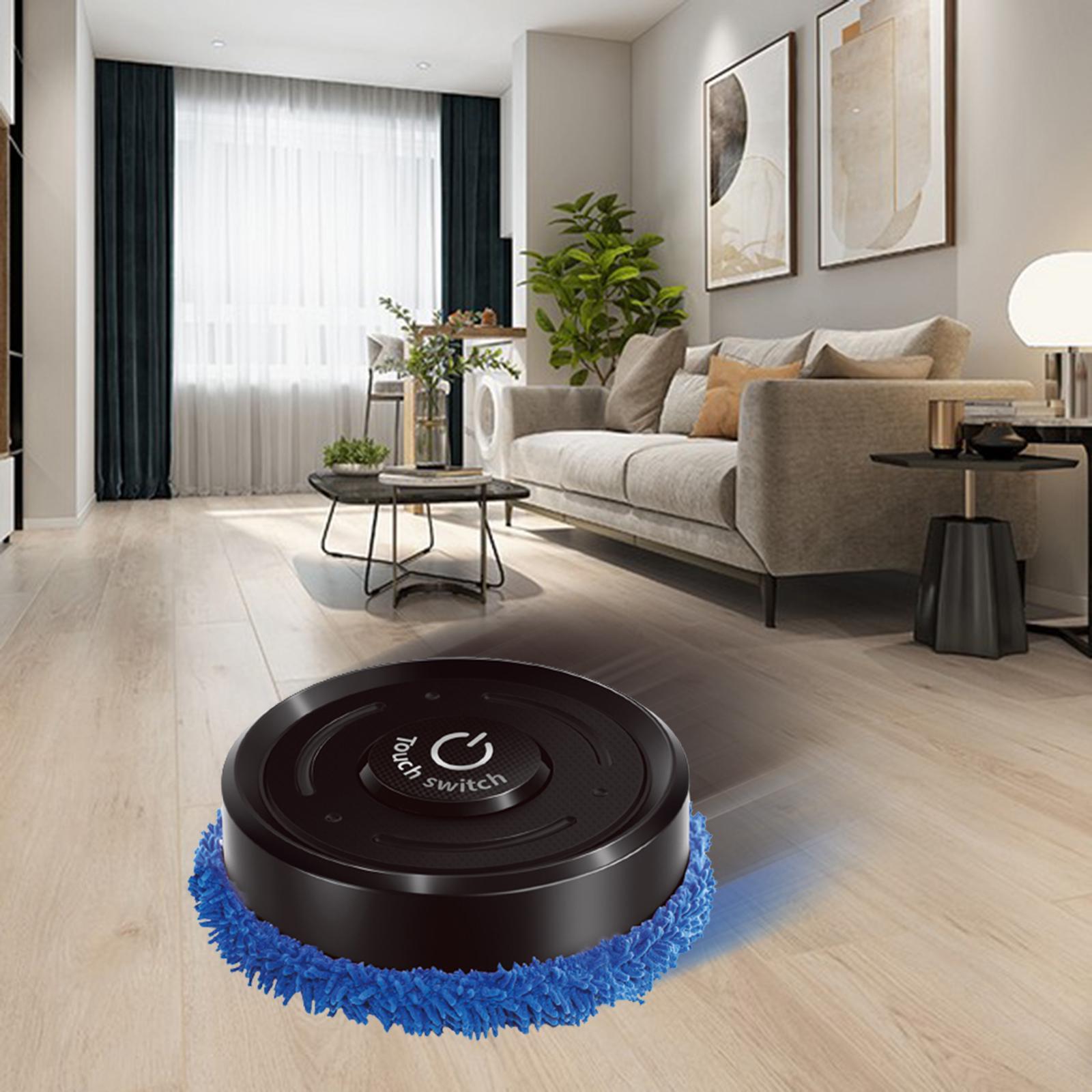 Robot Vacuum Cleaner, USB Rechargeable Automatic Sweeper, Steam Mop Robot, Smart Moving Path for Pet Hair, Low Floor Carpets