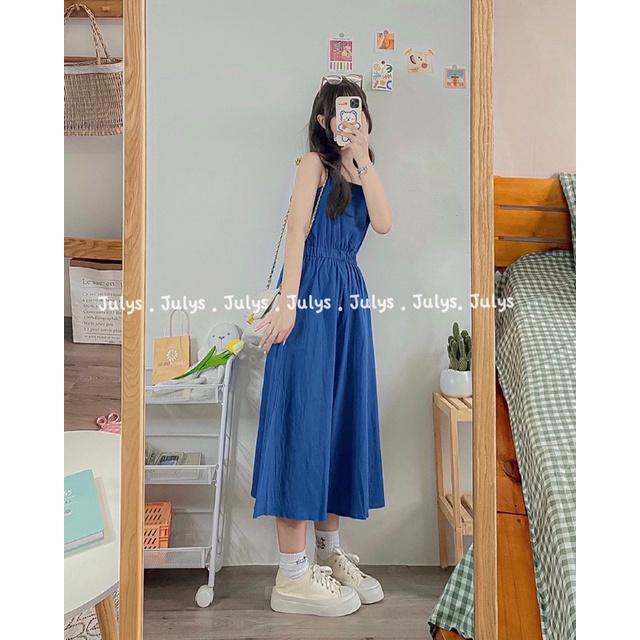 Váy hai dây eo chun co dãn