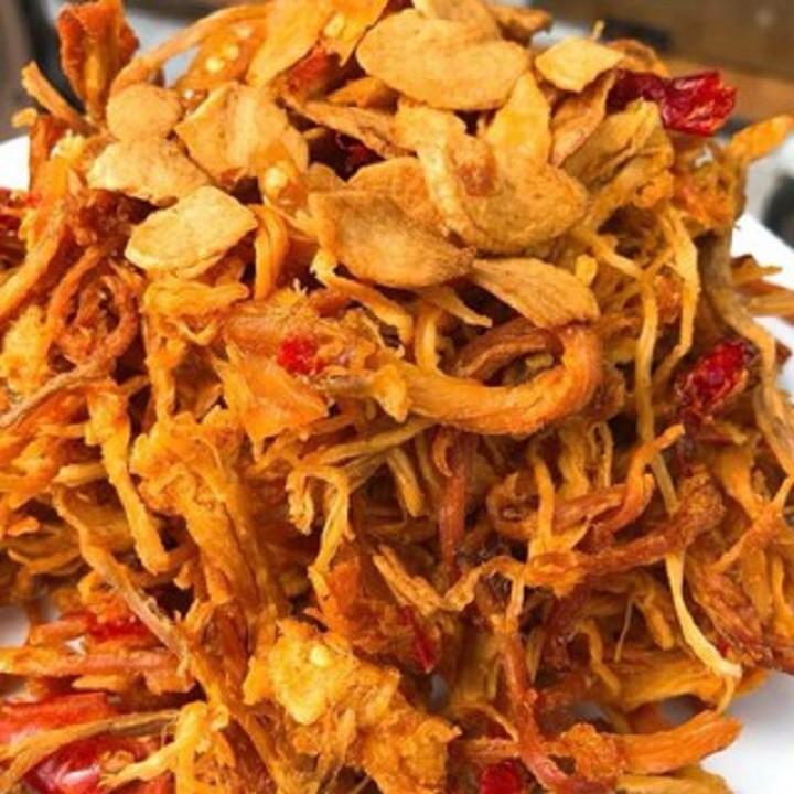 400G KHÔ HEO CHÁY TỎI HÀNG CHUẨN NGON