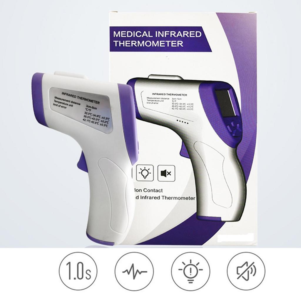 Handheld LCD Backlight Digital Non-contact IR Infrared Forehead Thermometer