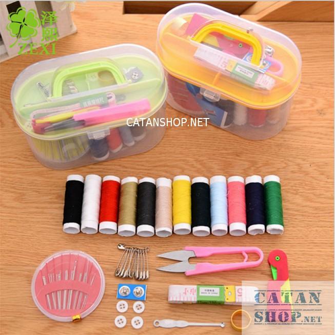 Hộp kim chỉ đa năng hỗ trợ may vá cho gia đình bạn GD407-HopKimChi