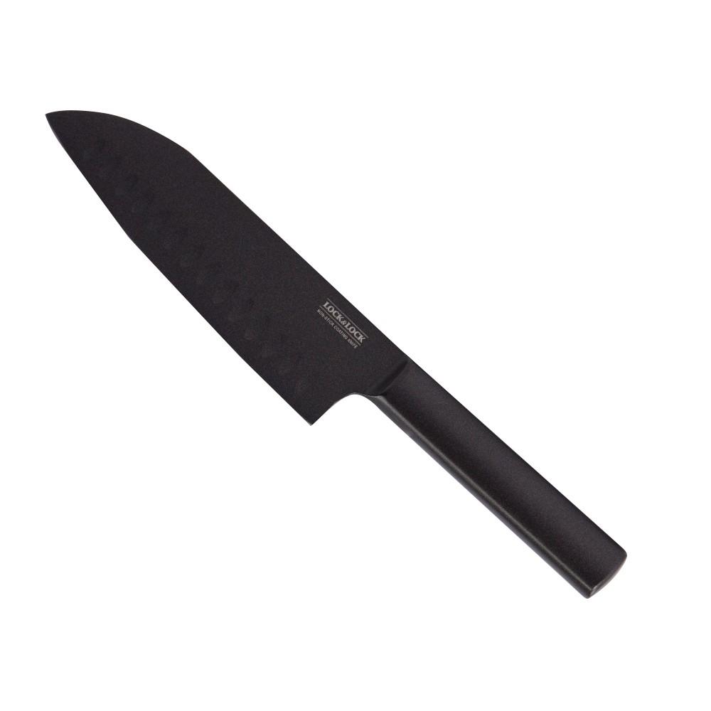 Dao nhà bếp Lock&amp;Lock Santoku Knife CKK312 dài 300mm, bằng thép không gỉ - Hàng chính hãng - Hapos