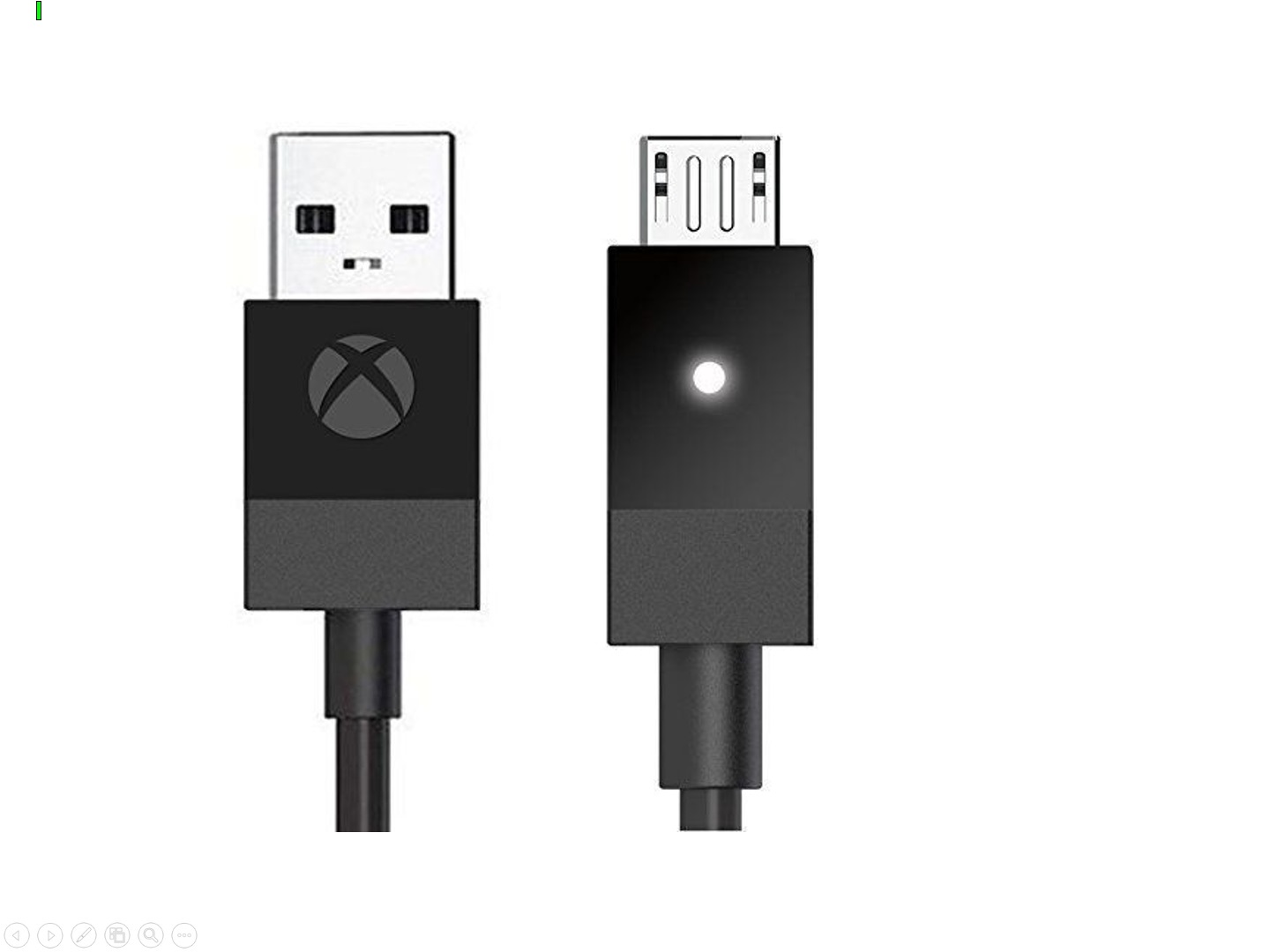 Dây usb dành cho tay cầm xbox one s / ps4 dài 3m