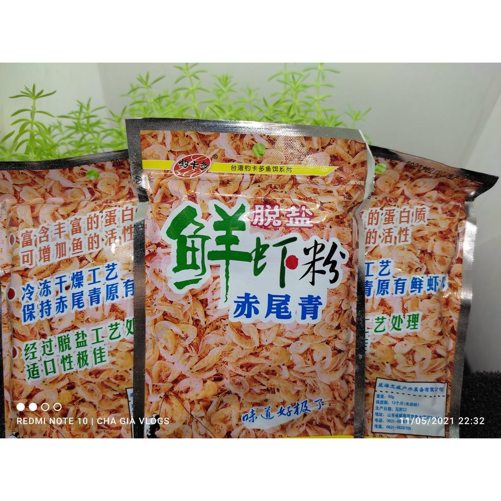 Mồi câu Tôm nam cực A7002 tinh chất tôm kích thích cá ăn mồi quấn ổĐỒ CÂU CHA GIÀ VLOGS