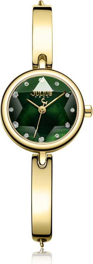 Đồng Hồ Nữ Julius Hàn Quốc JA-1126B Dây Thép Màu Vàng