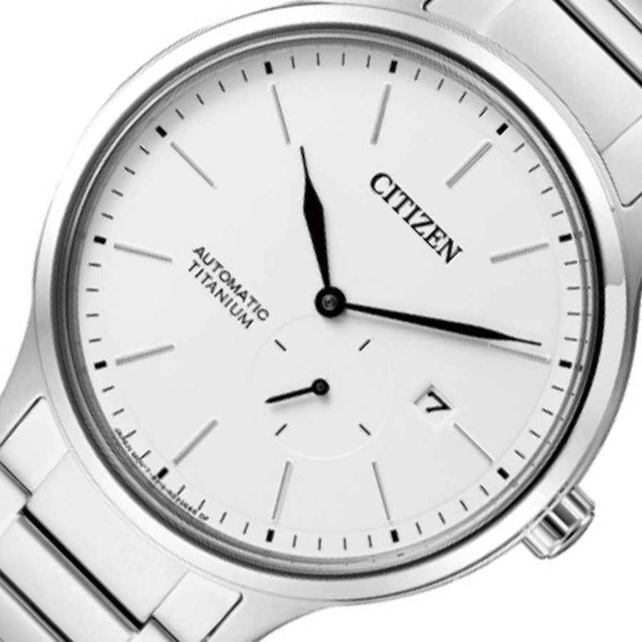 Đồng Hồ Nam Citizen Dây Titanium NJ0090-81A - Mặt Trắng (Sapphire)