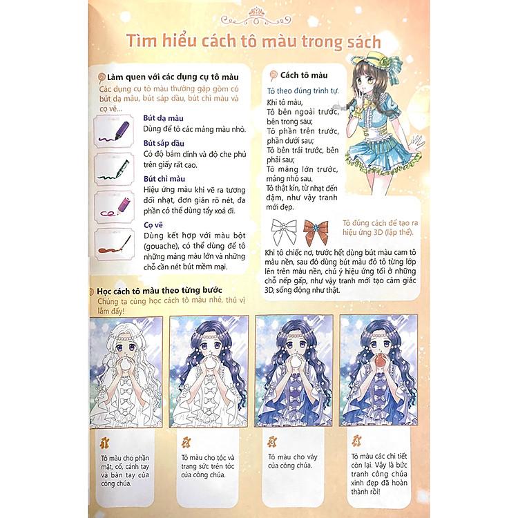 Sách Tô Màu Công Chúa - ảnh 4