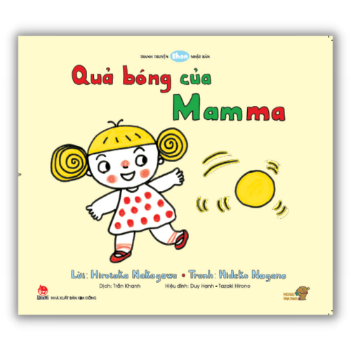 Ehon - Làm quen với sách cho bé 0-2 tuổi - Quả bóng của Mamma