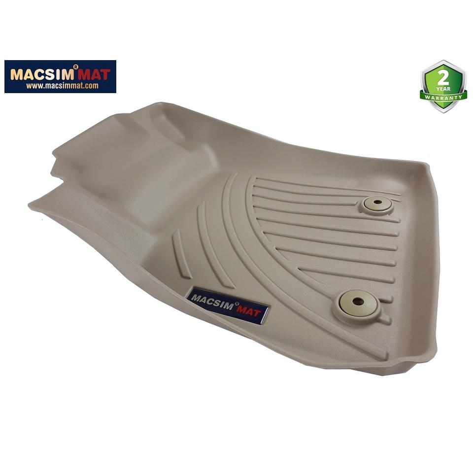 Thảm lót sàn ô tô Ford ecosport 2012 +Nhãn hiệu Macsim chất liệu nhựa TPV cao cấp màu đen, be