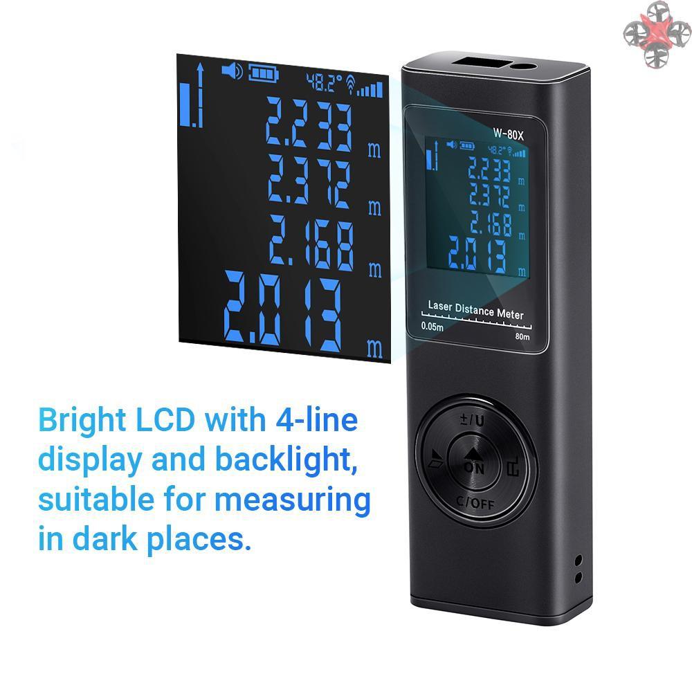 Máy Đo Khoảng Cách Bằng Laser Cầm Tay Tiện Lợi