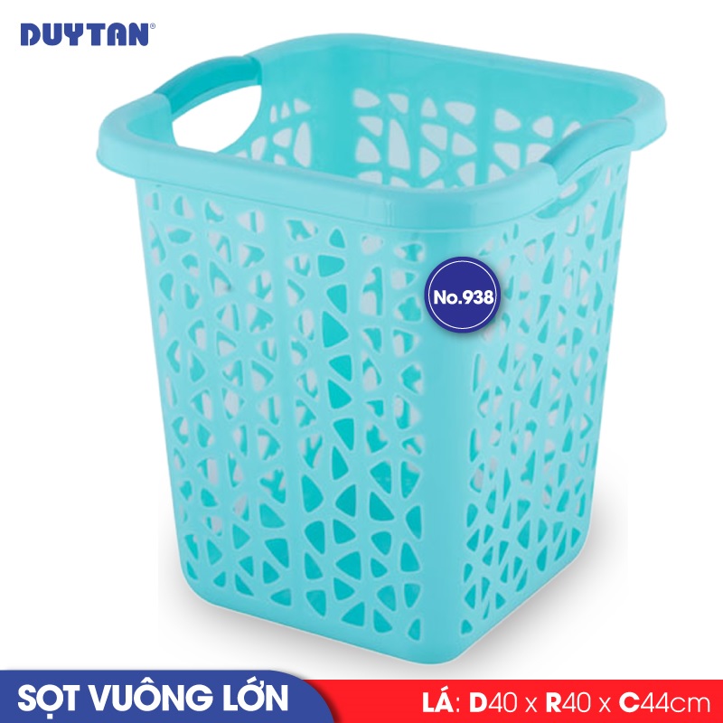 Sọt vuông lớn nhựa Duy Tân  - 11449 - Giao màu ngẫu nhiên - Hàng chính hãng