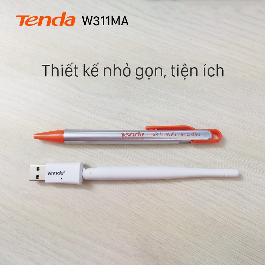 Tenda USB kết nối Wifi W311MA tốc độ 150Mbps