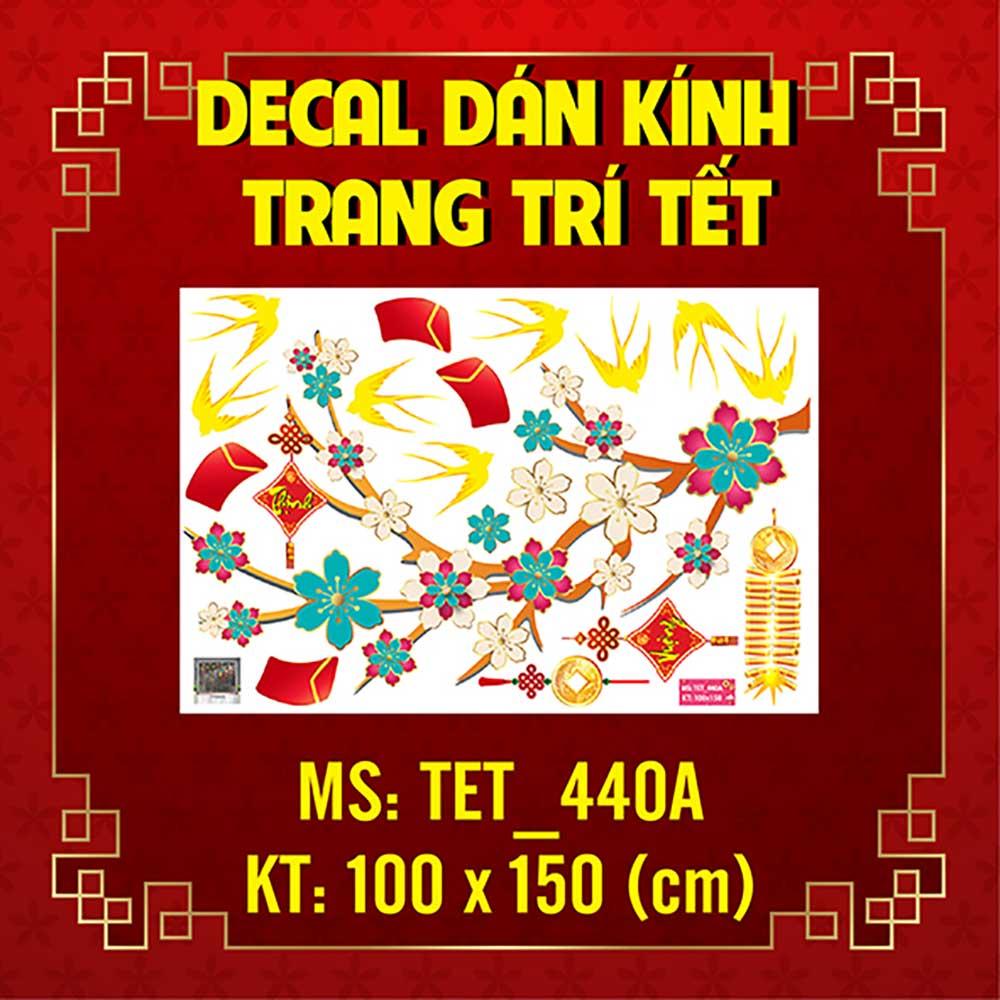 DECAL TRANG TRÍ TẾT 2023 COMBO SỐ 90