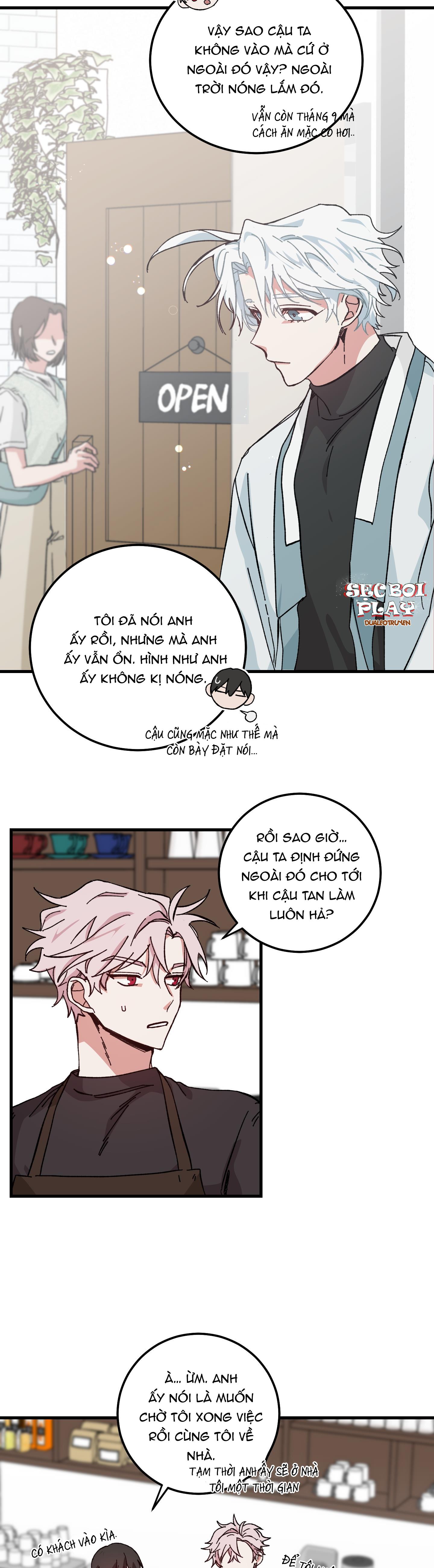 yêu tôi đi, thần hộ mệnh chapter 5 16