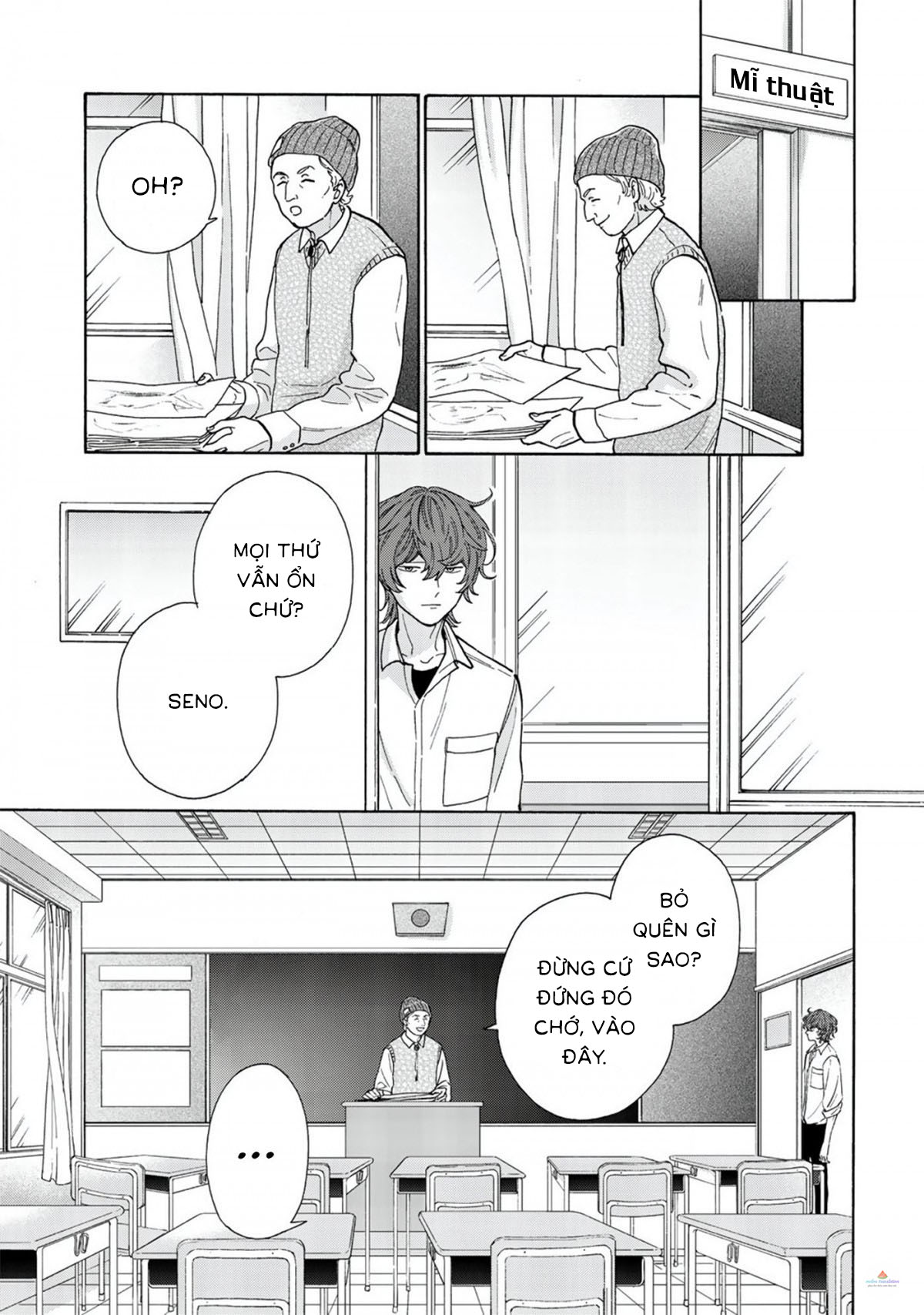 ngôi sao hạng nhất được vẽ bằng nụ hôn chapter 5 9