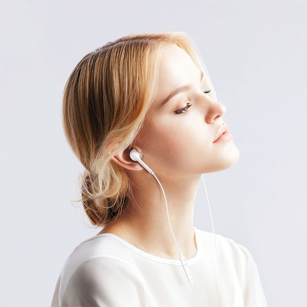 Tai nghe WiWU Earbuds HF Sound Plug And Play Dùng Cho iPhone, Màu Trắng - Hàng Chính Hãng