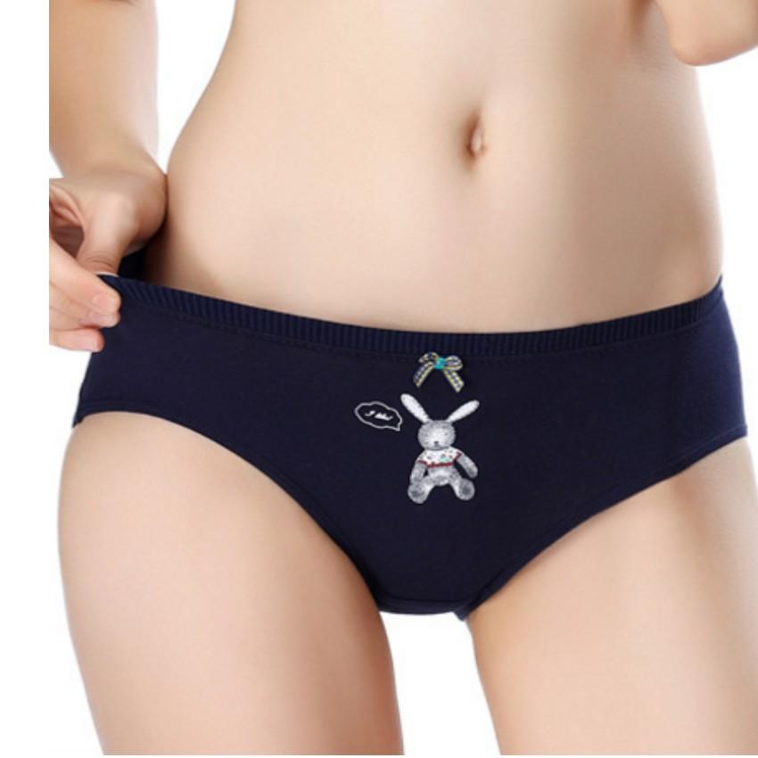 Bộ 4 quần lót nữ mềm thoáng hoạt hình 206281