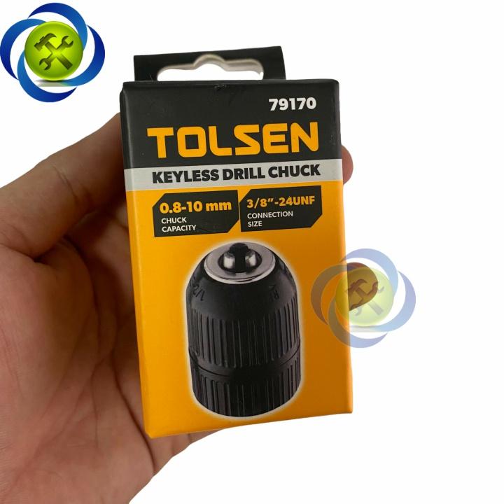 Đầu kẹp mũi khoan 10mm Tolsen 79170