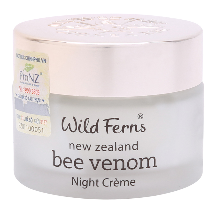 Kem Dưỡng Da Ban Đêm Chiết Xuất Nọc Ong Bee Venom Wild Ferns